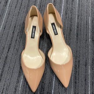 Like new Nine West wnarive3 beige tan pump worn once womens 6.5